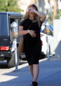 Hilary Duff makes a trip to her favorite coffee shop in Los Angeles