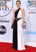 Leighton Meester attends 2018 American Music Awards (AMA 2018) at Microsoft Theater in Los Angeles