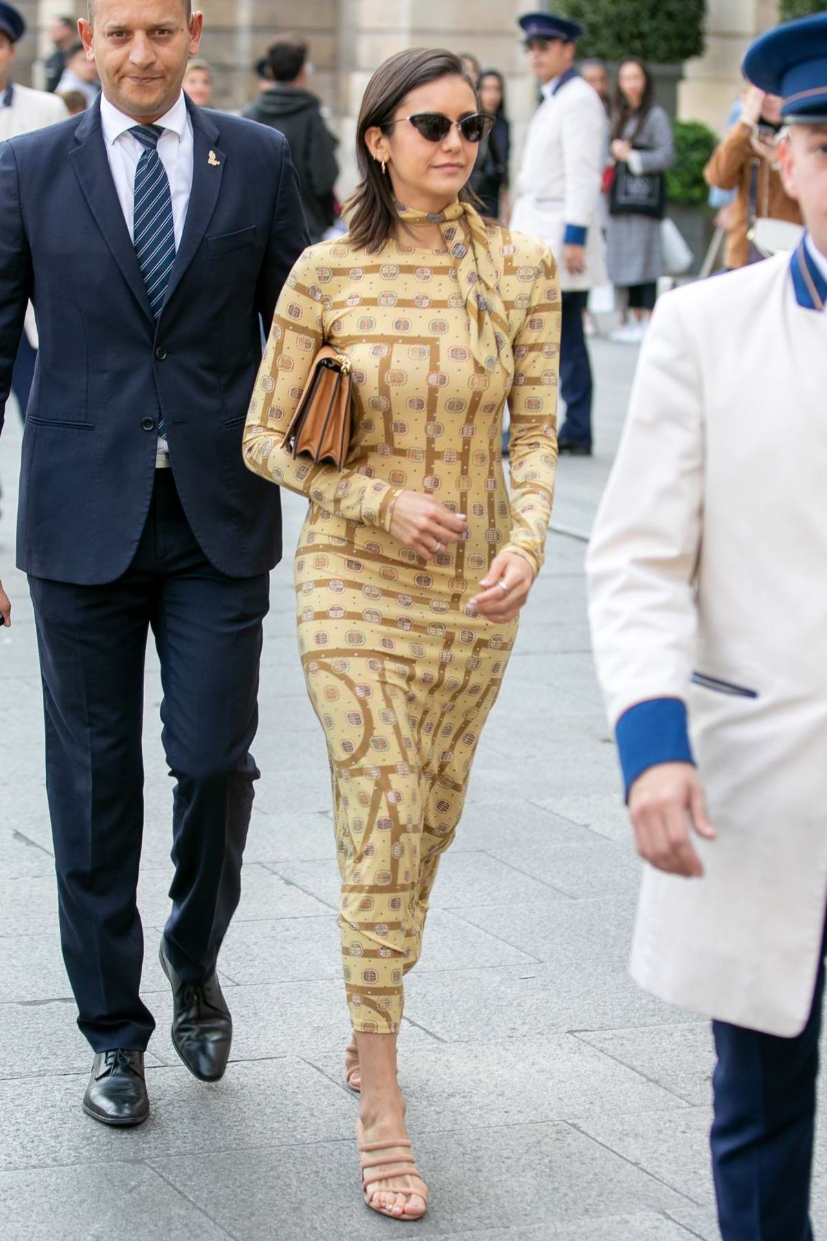 Kim Kardashian rocks a black Balenciaga bodysuit while stepping out for  dinner in Paris, France
