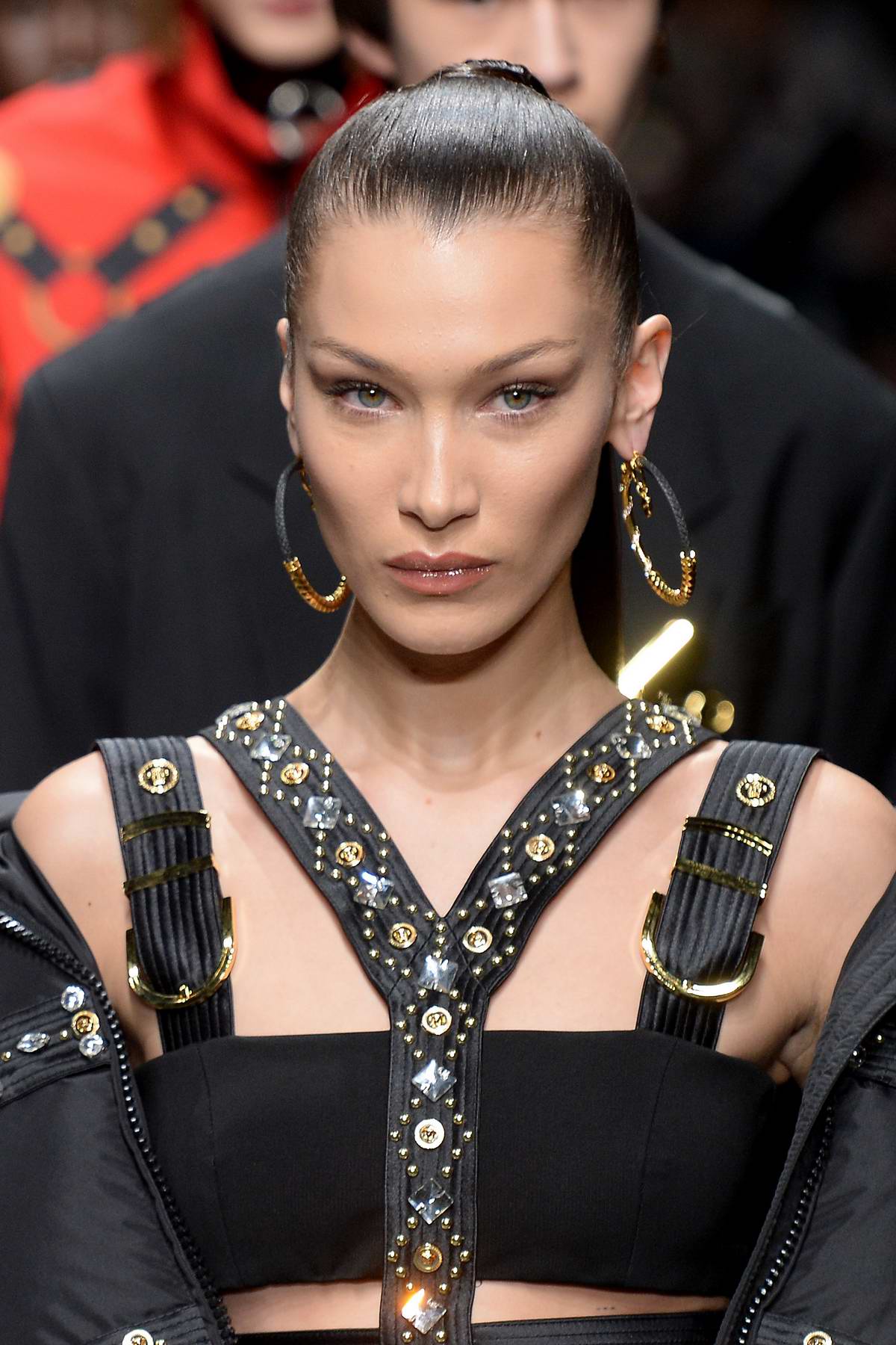 Bella Hadid Versace Fashion Show in Milan September 20, 2019 – Star Style