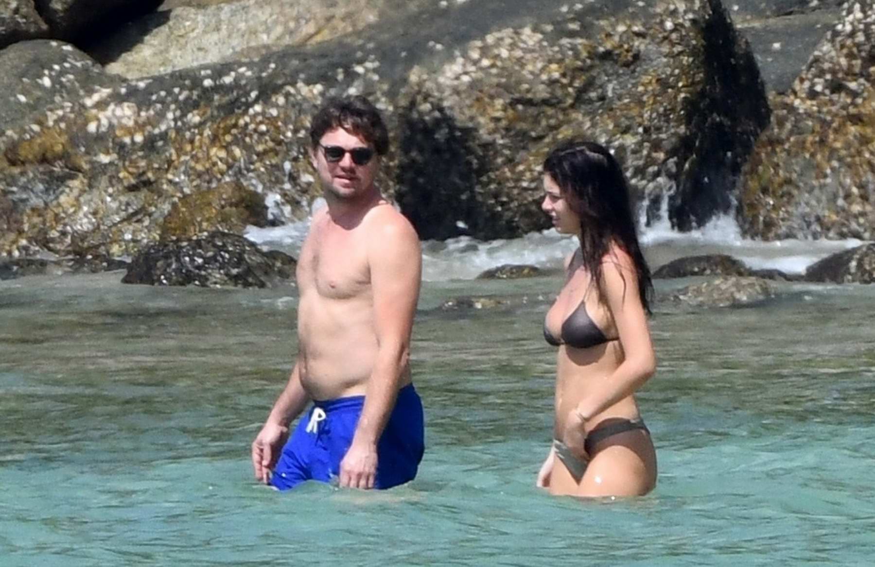 Camila Morrone Hits The Beach In A Bikini With Leonardo Dicaprio During A Romantic Holiday At 