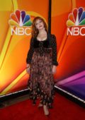 Christina Hendricks attends the NBC's New York Mid Season Press Junket in New York City