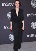 Claire Foy attends InStyle and Warner Bros Golden Globe After Party 2019 at Beverly Hilton Hotel in Beverly Hills, California