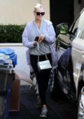 Kate Upton seen leaving after a workout session at her personal trainer's gym in Westwood, California