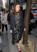 Elle Fanning attends the Alexander McQueen SS24 show during Paris Fashion  Week in Paris, France