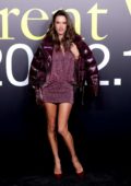 Alessandra Ambrosio attends the Moncler Genius Fall/Winter 2019 presentation during Milan Fashion Week in Milan, Italy