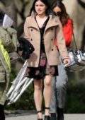 Ariel Winter spotted on the set of Modern Family while filming in Los Angeles