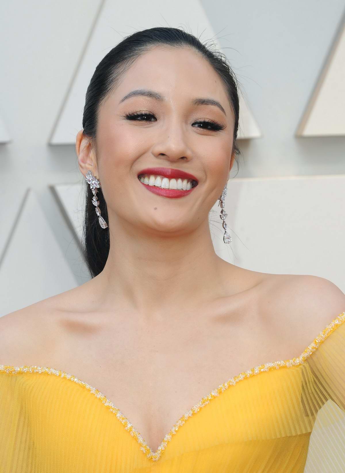 constance wu attends the 91st annual academy awards (oscars 2019) held ...