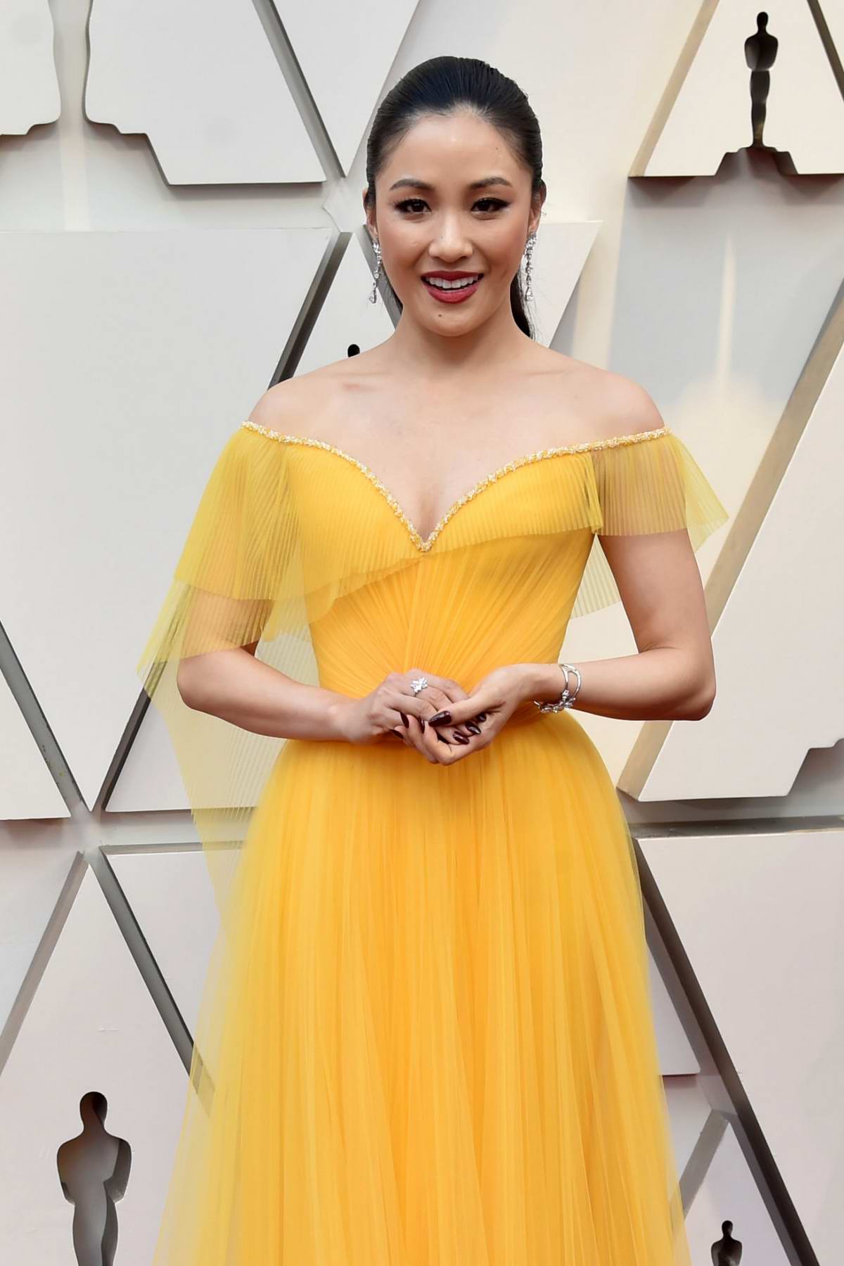 constance wu attends the 91st annual academy awards (oscars 2019) held ...