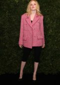 Ellie Bamber attends Charles Finch x Chanel pre-Bafta dinner in London, UK