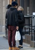 Emma Roberts shares a kiss with Evan Peters on Valentine's Day In New York City