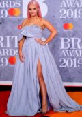 Grace Chatto attends The BRIT Awards 2019 held at The O2 Arena in London, UK