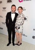 Kate Mara and Jamie Bell attending the 27th Annual Elton John AIDS Foundation Academy Awards Viewing Party in West Hollywood, Los Angeles