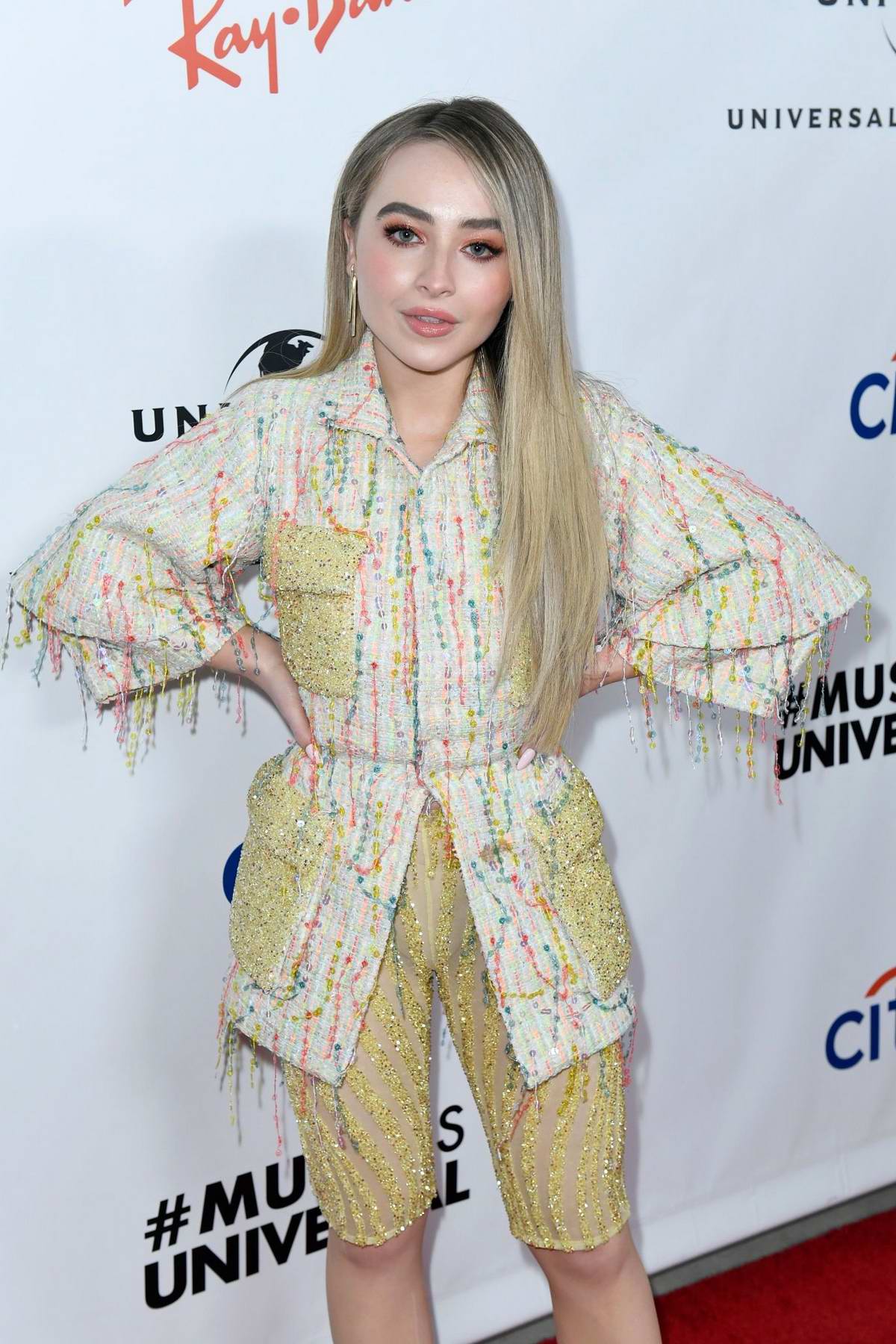 sabrina carpenter attends universal's grammys 2019 after party at the