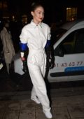 Gigi Hadid steps out in an Off-White jumpsuit as she heads to Louis Vuitton  Party