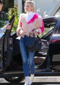 Jaime King looks stylish while out for a meeting at the Hotel San Vicente Inn in Los Angeles