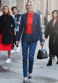 Scream queen Samara Weaving wears Louis Vuitton outfit at Paris Fashion  Week