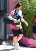 Demi Lovato in Spandex - Going to a Gym in West Hollywood 6/7/2016