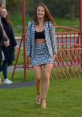 Jess Impiazzi attends The Circus Extreme Press Night at Deer Park Richmond in London, UK