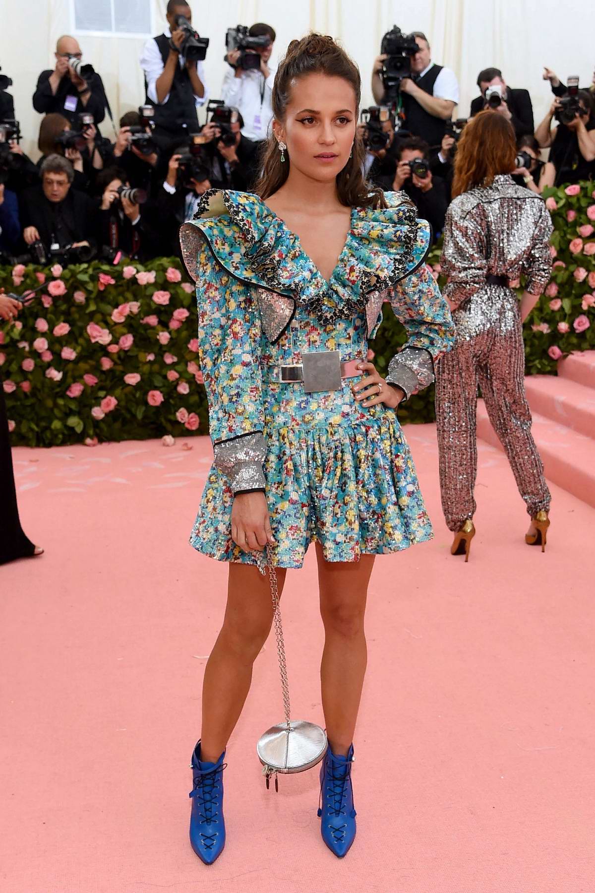 alicia vikander attends the 2019 met gala celebrating camp- notes on  fashion in new york city-060519_8