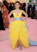 Camila Mendes attends The 2019 Met Gala Celebrating Camp: Notes on Fashion in New York City