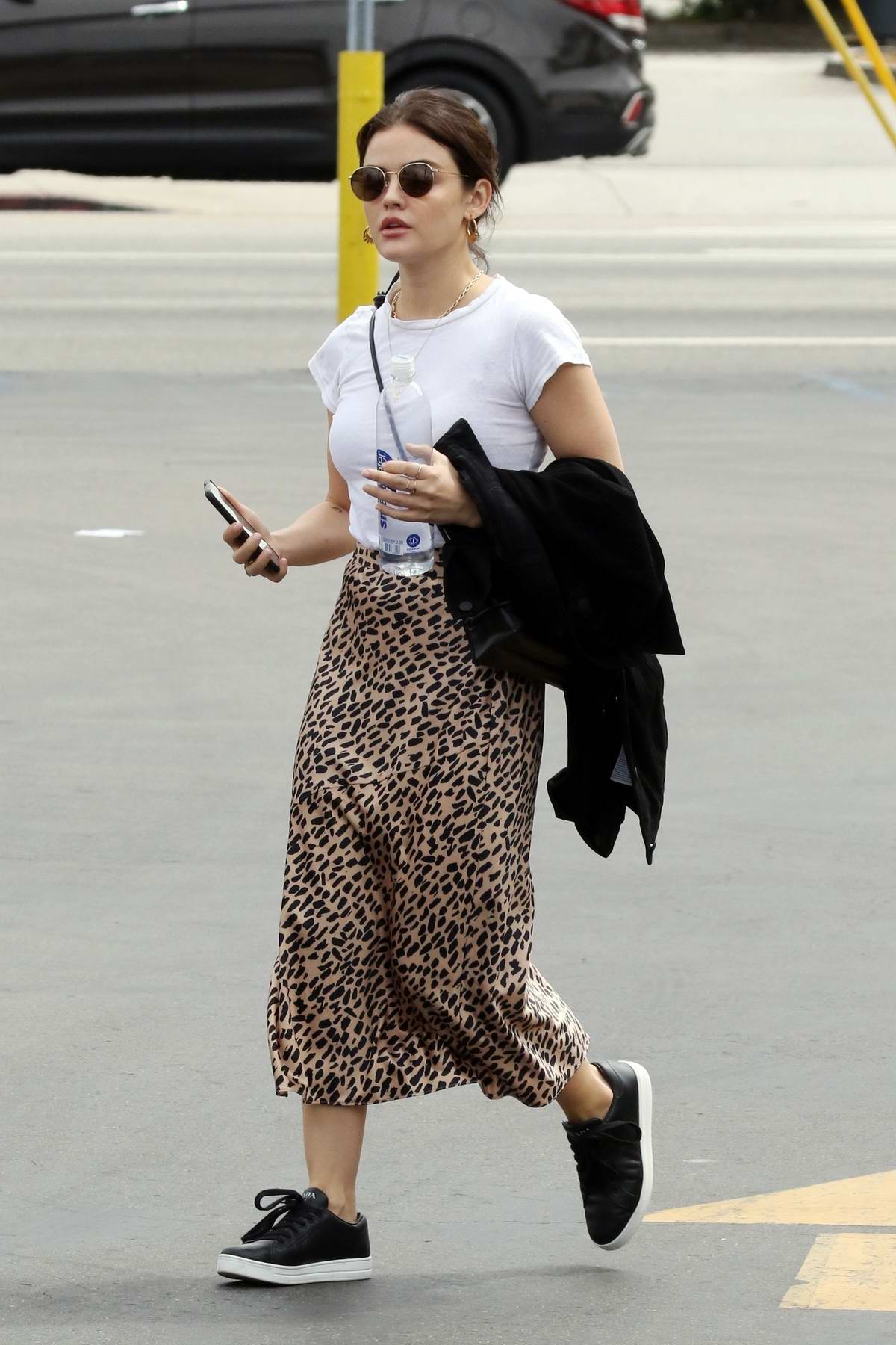 Zendaya Coleman looks tired as she arrives at Heathrow airport to fly out  of London