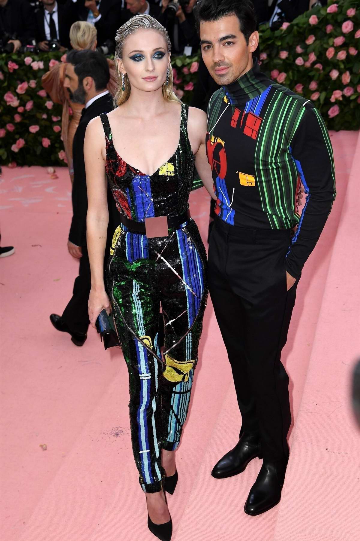 sophie turner attends the 2019 met gala celebrating camp- notes on fashion  in new york city-060519_5