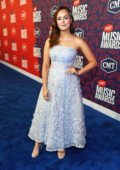 Hayley Orrantia attends the 2019 CMT Music Awards at Bridgestone Arena in Nashville, TN