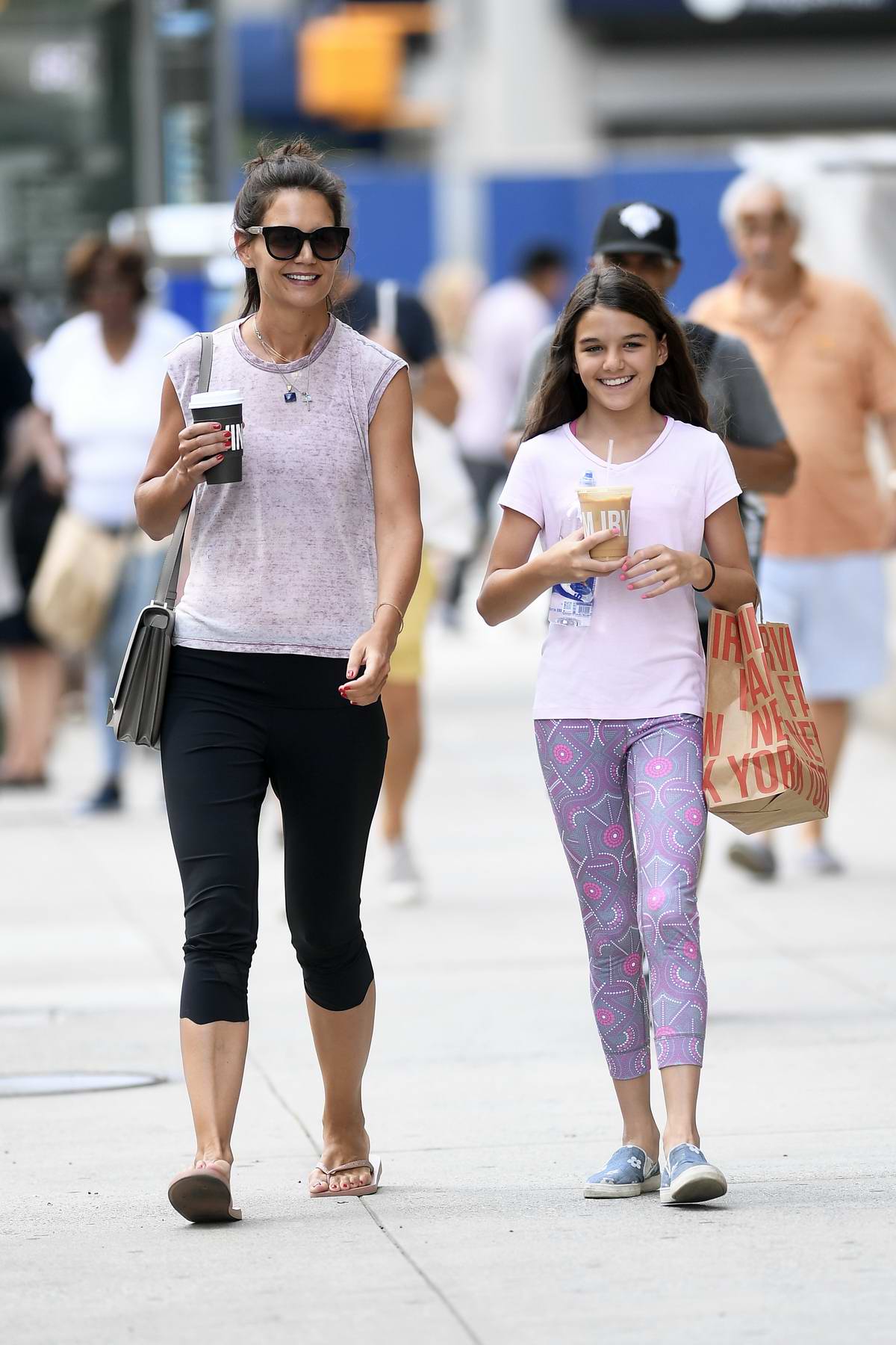 Katie Holmes And Suri Cruise Are All Smiles As They Step Out For Stroll In New York City 220719 6