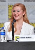Kennedy McMann attends the 'Nancy Drew' panel during 2019 Comic-Con International at San Diego Convention Center in San Diego