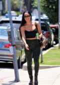 Nikki Bella's Black Crop Top & Leggings While Shopping In LA — Pics –  Hollywood Life