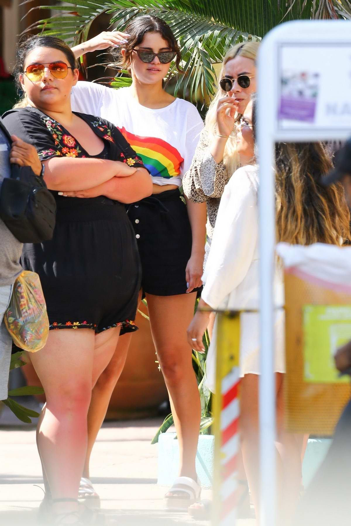 selena gomez enjoys a day out with her friends at sayulita vilage while