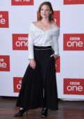 Holliday Grainger attends 'The Capture' press launch at Soho Hotel in London, UK