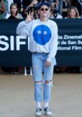 Kristen Stewart attends the 67th San Sebastian International Film Festival Previews in San Sebastian, Spain