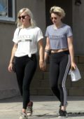 Kristen Stewart holds hands with her new girlfriend Dylan Meyer while out for some shopping in Los Feliz, California