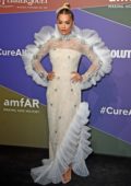 Rita Ora attends the amfAR Gala Milano 2019 at Palazzo Mezzanotte in Milan, Italy