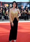 Yuliya Snigir attends 'The New Pope' Premiere during 76th Venice Film Festival in Venice, Italy
