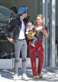 Hilary Duff and Matthew Koma step with their daughter to run a few errands in Los Angeles