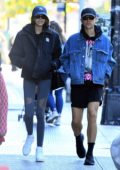 Kaia Gerber heads to the Gym with Tommy Dorfman in New York City