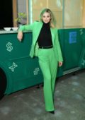 Lili Reinhart attends as American Express celebrates the refresh of Green From Amex in Brooklyn, New York City