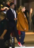 Scarlett Johansson and Colin Jost spotted during a night out in New York City