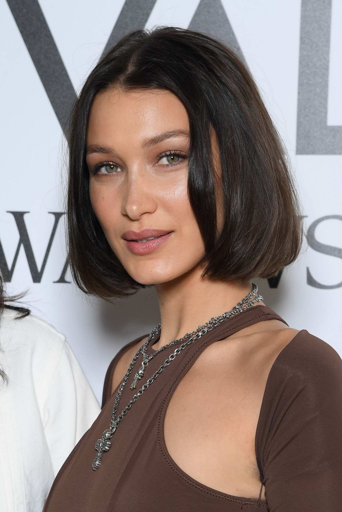bella hadid attends vogue fashion festival photocall in paris, france ...