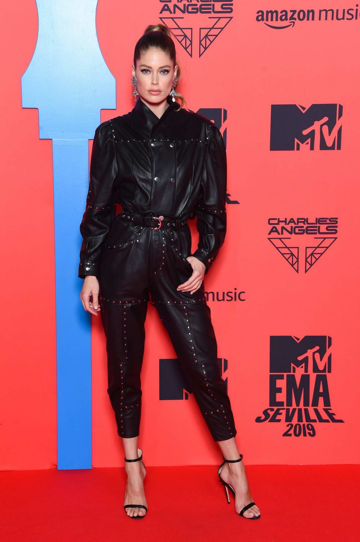 Doutzen Kroes attends the MTV European Music Awards 2019 at FIBES Conference and Exhibition Centre in Seville, Spain