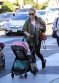 Hilary Duff steps out with her daughter for some shopping in Beverly Hills, Los Angeles