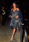 Rihanna looks amazing in Christian Dior ensemble as she arrives for dinner at Giorgio Baldi in Santa Monica, California