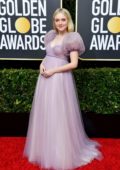 Dakota Fanning attends the 77th Annual Golden Globe Awards at The Beverly Hilton Hotel in Beverly Hills, California