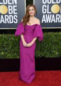Isla Fisher attends the 77th Annual Golden Globe Awards at The Beverly Hilton Hotel in Beverly Hills, California