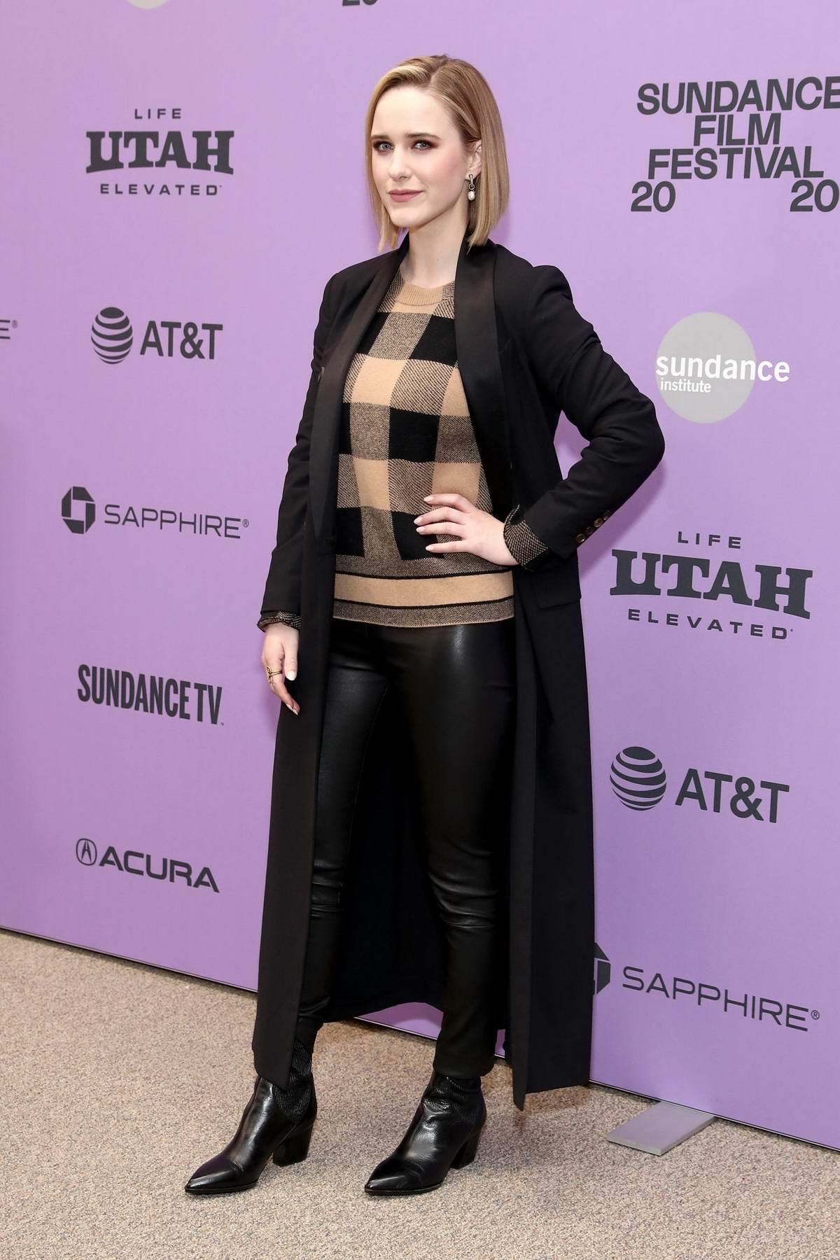 Rachel Brosnahan attends 'Ironbark' Premiere during the 2020 Sundance