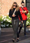 Sofia Richie dresses casually for a lunch outing in Calabasas, California