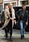 Sophie Turner and Joe Jonas seen as they step out in London, UK